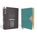 Nasb, Thinline Bible, Giant Print, Leathersoft, Teal, Red Letter Edition, 1995 Text, Comfort Print - Imitation Leather