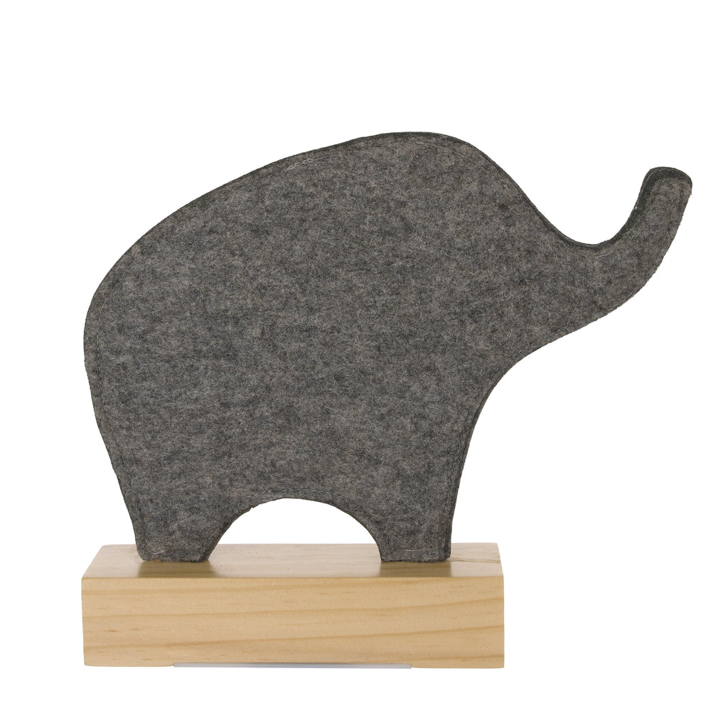 Gray Elephant Lighted Nursery Decor