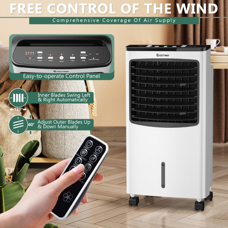 3-in-1 Portable Air Cooler with Remote