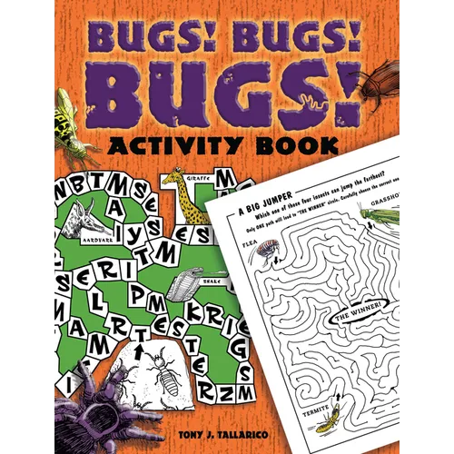 Bugs! Bugs! Bugs! Activity Book - Paperback