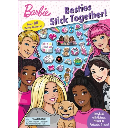 Barbie: Besties Stick Together - Paperback