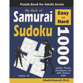 Big Book of Samurai Sudoku: 1000 Easy to Hard Sudoku Puzzles Overlapping into 200 Samurai Style - Paperback