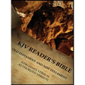 KJV Reader's Bible (Old Testament and New Testament) - Hardcover