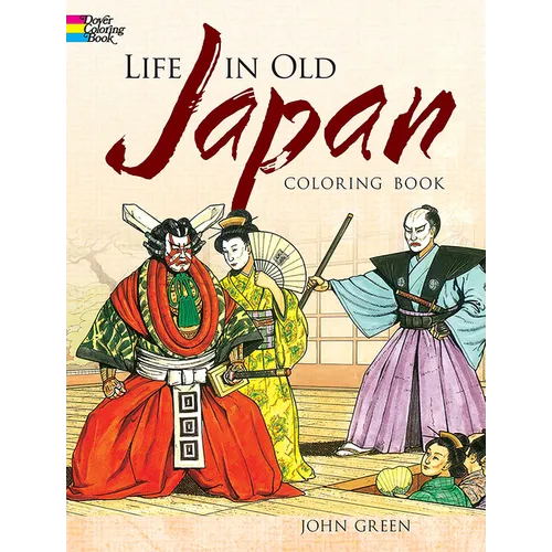 Life in Old Japan: Coloring Book - Paperback