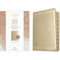 NLT Every Woman's Bible, Filament Enabled (Leatherlike, Soft Gold, Indexed, Red Letter) - Imitation Leather