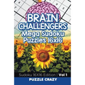 Brain Challengers Mega Sudoku Puzzles 16x16 Vol 1: Sudoku 16X16 Edition - Paperback