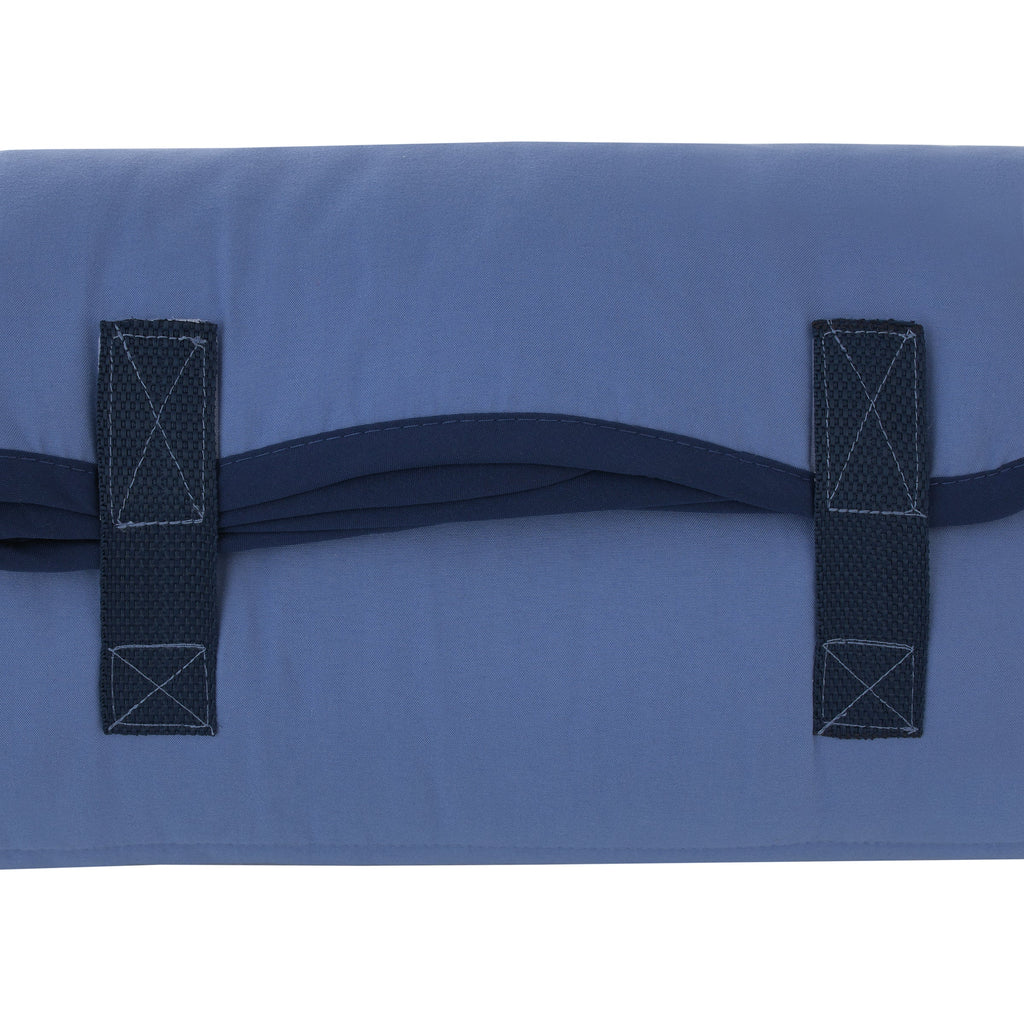 Lazy Minions Club Gray, Blue, Yellow and White, One More Minute Toddler Nap Mat