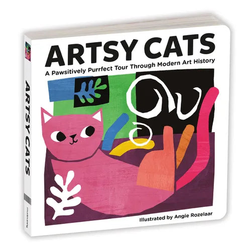 Artsy Cats Board Book - Board Book