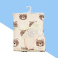 Babies' Woolen Blanket Baby Double Layer Super Soft Plush Blanket