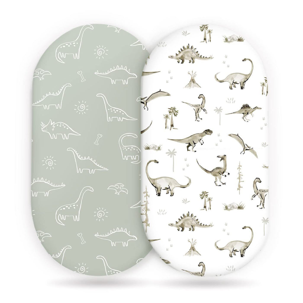 Baby Cradle Fitted Sheet Elastic Printing Baby Caring Table Changing Cover