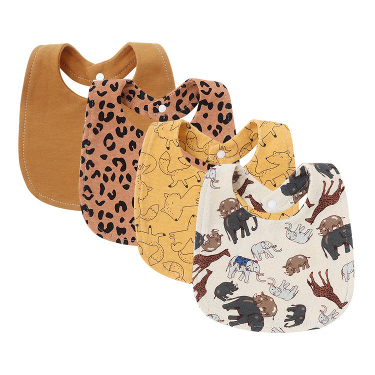 Baby And Infant Bibs Made Of Pure Cotton