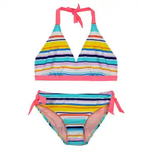 Colorful Neck-hanging Bikini Swimwear