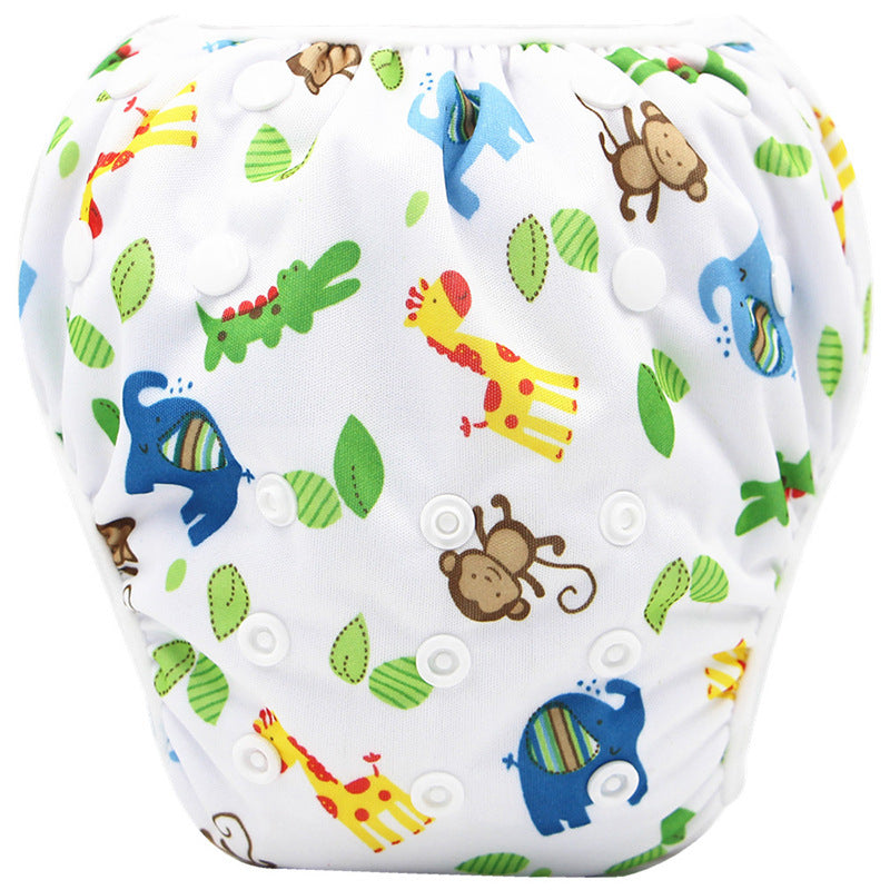 Fashionable Children's Cartoon Swim Trunks