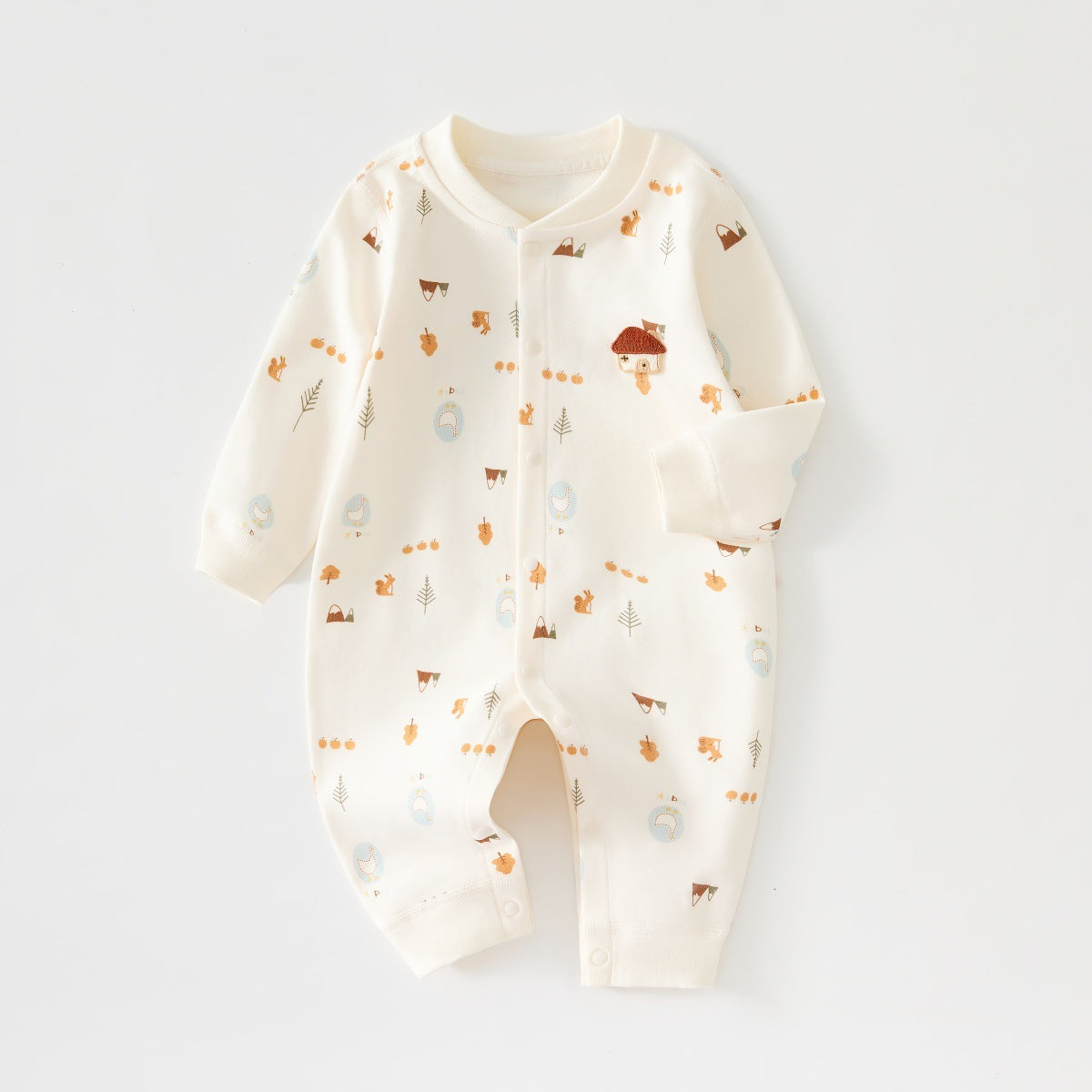 Newborn Springautumn Clothing Unisex Baby Onesie