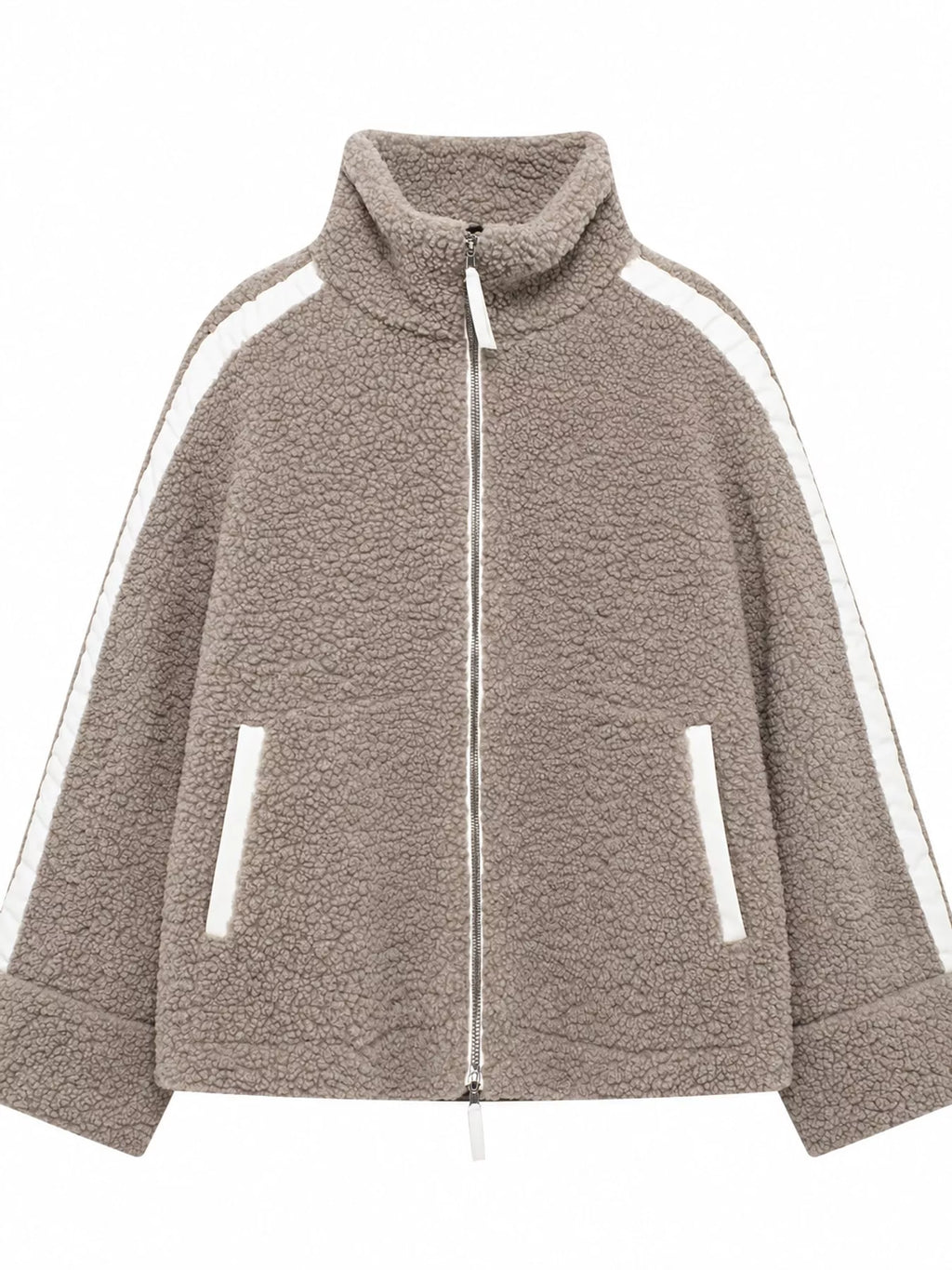 Sherpa Zip-Up Outerwear