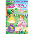 Princesses Sticker Doll Dress-Up Book - Paperback