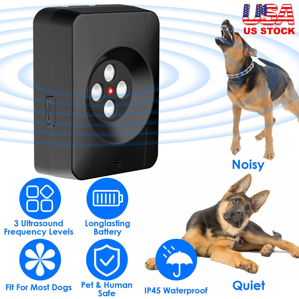 Ultrasonic Dog Bark Control Device for Indoors & Outdoors