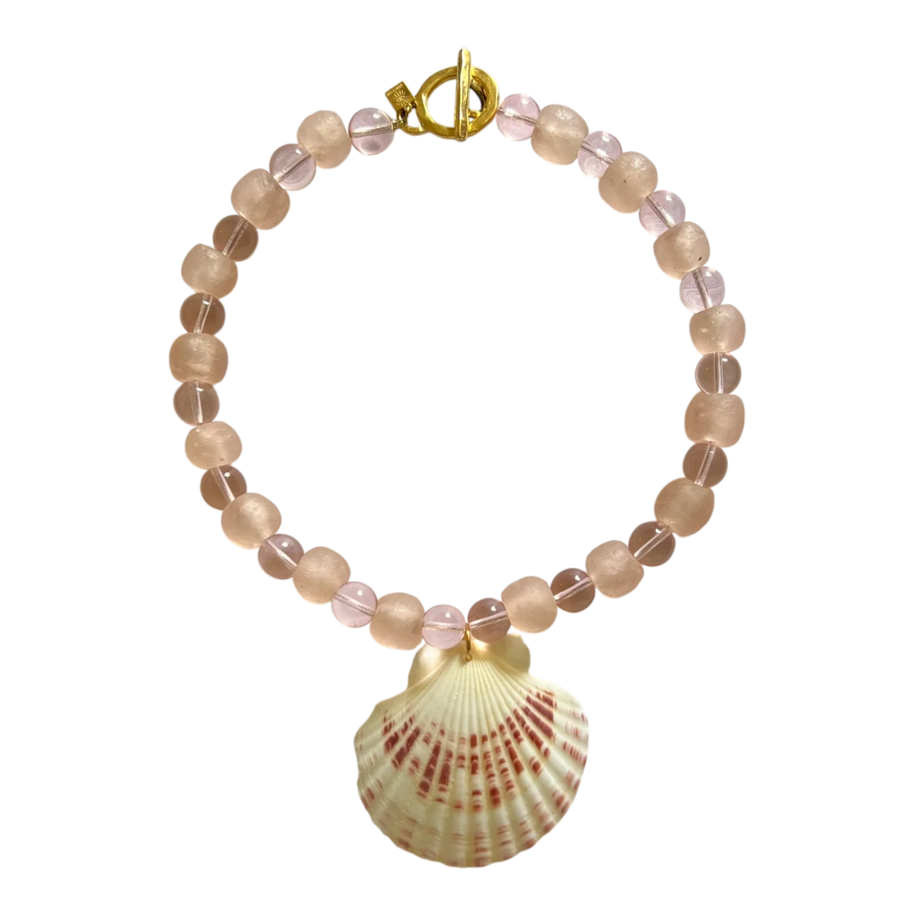 BLUSH SHELL NECKLACE