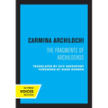 Carmina Archilochi: The Fragments of Archilochos - Paperback