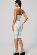 The Frame Halter Tank Top Capri Leggings 2-Piece Set