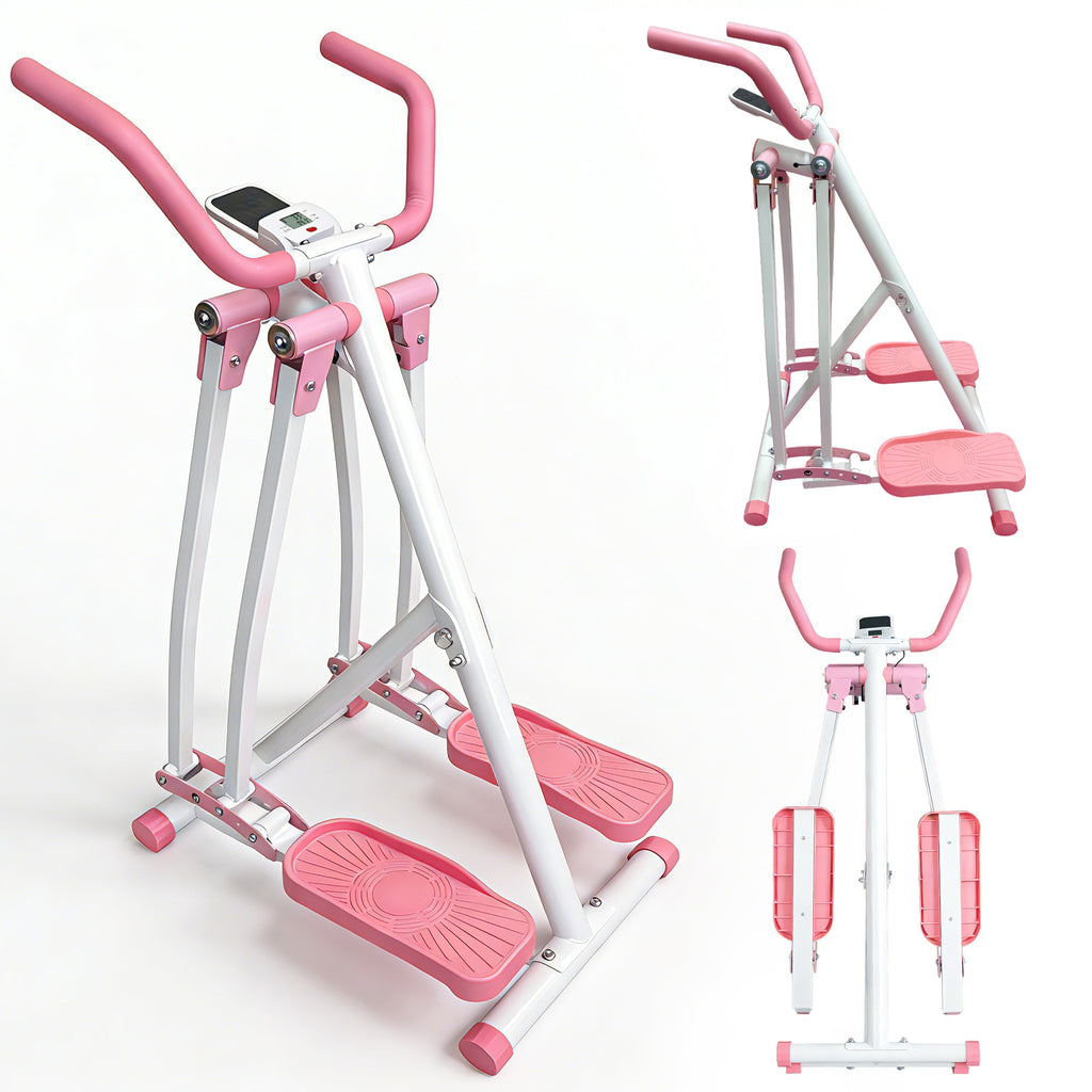 Air Walk Elliptical Machine - Foldable Cardio Cross Trainer