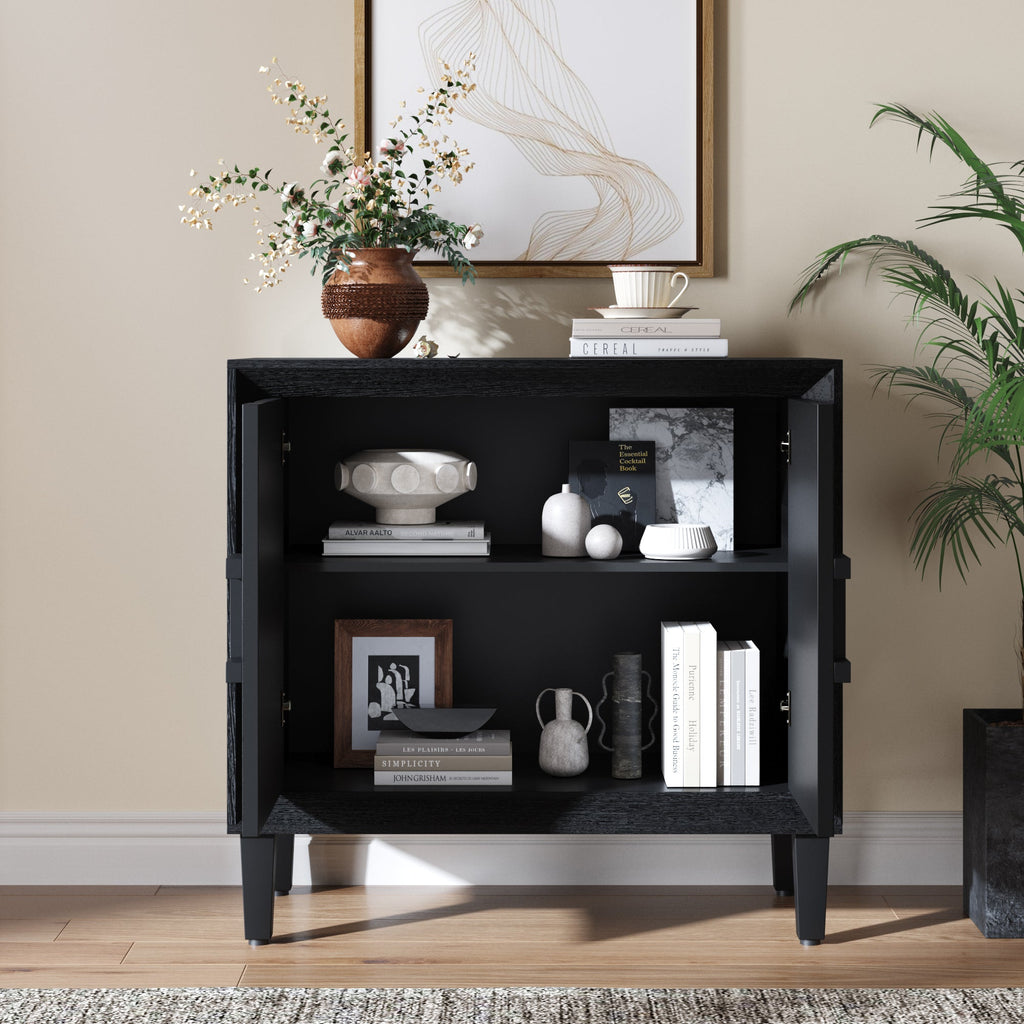 Mid-Century Modula Credenza Sideboard Buffet, 31.5"