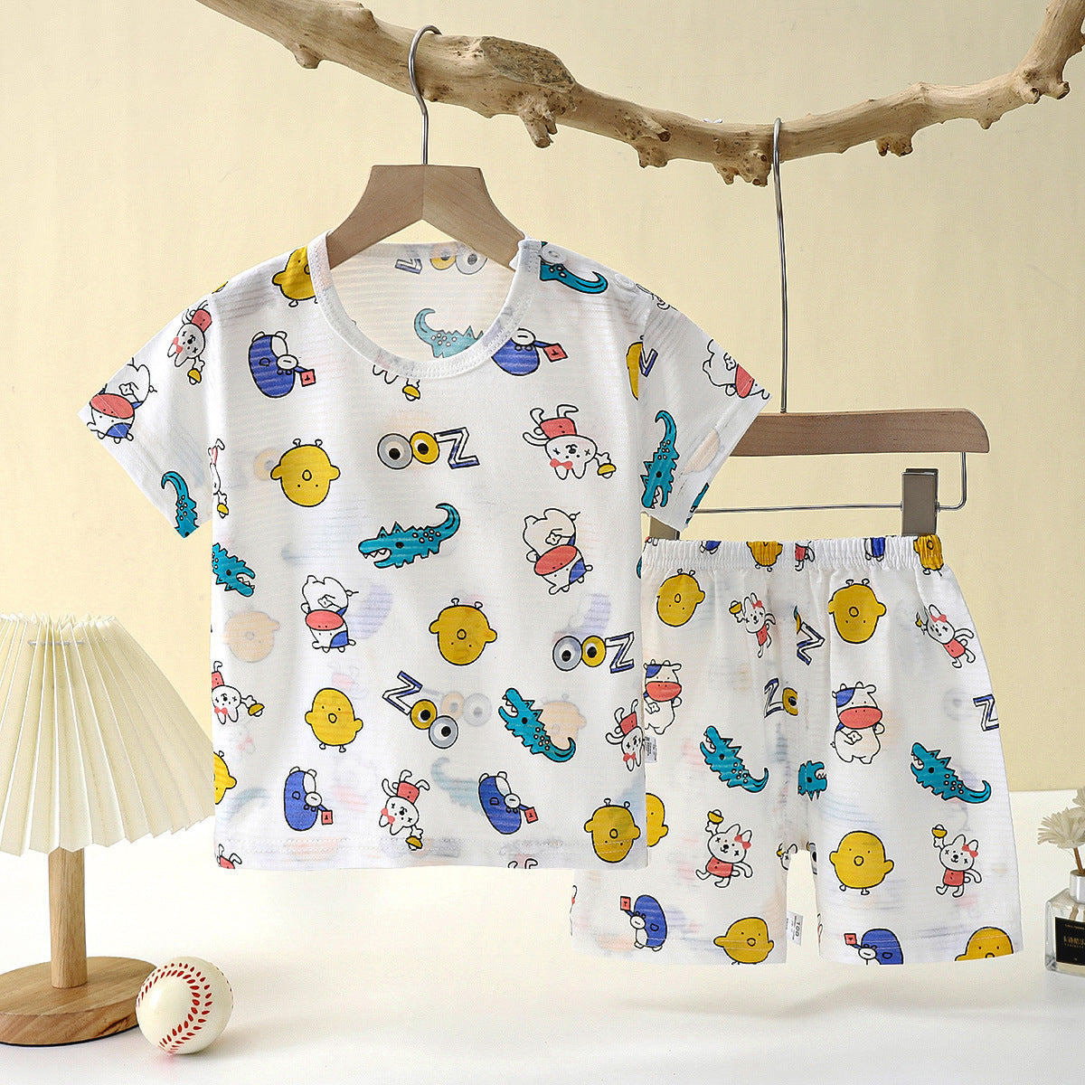 Children's Loungewear Pajamas Pure Cotton Underwear Set