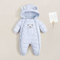 Outdoor One-piece Jumpsuit Set Cotton-padded Jacket