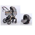 Landscape Stroller With A Reclining Feature And Foldable Design