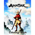 Avatar Coloring Book: Coloring Book for Kids and Adults with Fun, Easy, and Relaxing Coloring Pages - Paperback