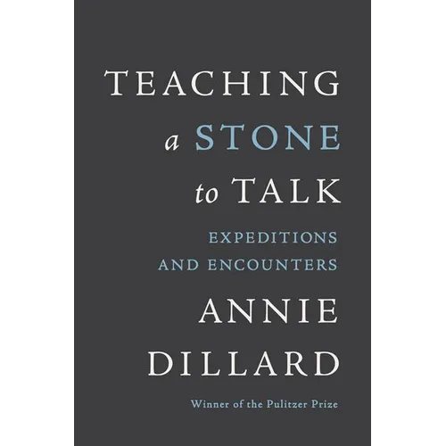 Teaching a Stone to Talk: Expeditions and Encounters - Paperback