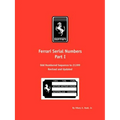 Ferrari Serial Numbers Part I: Odd Numbered Sequence to 21399 - Paperback