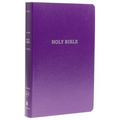 KJV, Gift and Award Bible, Imitation Leather, Purple, Red Letter Edition - Imitation Leather
