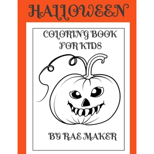 Halloween Coloring Book for Kids - Paperback