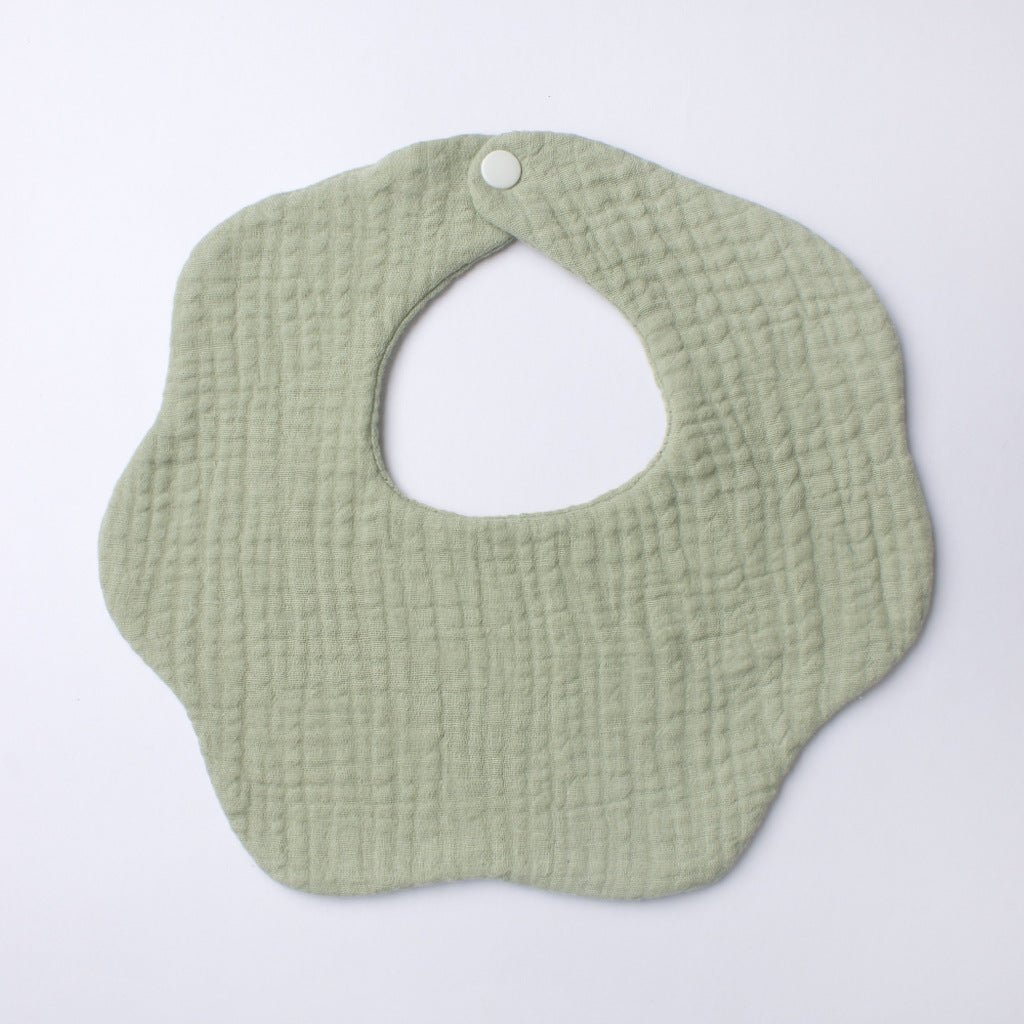 Infant And Toddler Supplies Candy-Colored Gauze Lace Bib