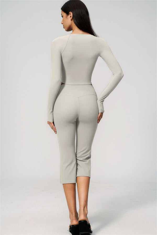 The Lox Long Sleeve Crop top