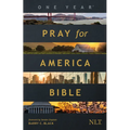 The One Year Pray for America Bible NLT (Softcover) - Paperback