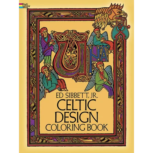Celtic Design Coloring Book - Paperback