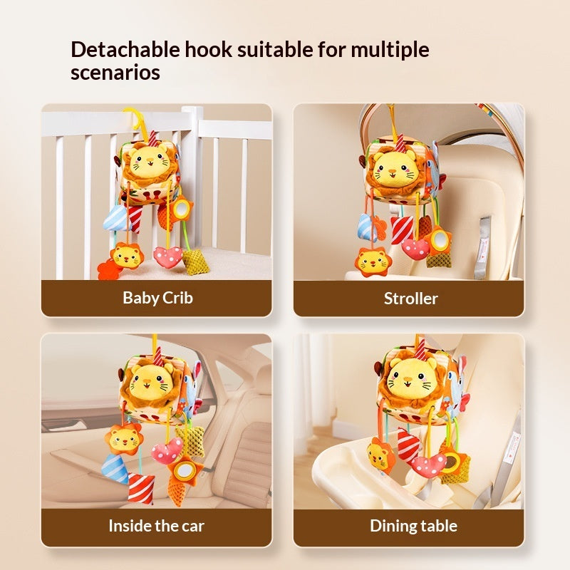 Bed Rattle Hanging Bedside Wind Chime Stroller Pendant Crib Bell Car-mounted Toy