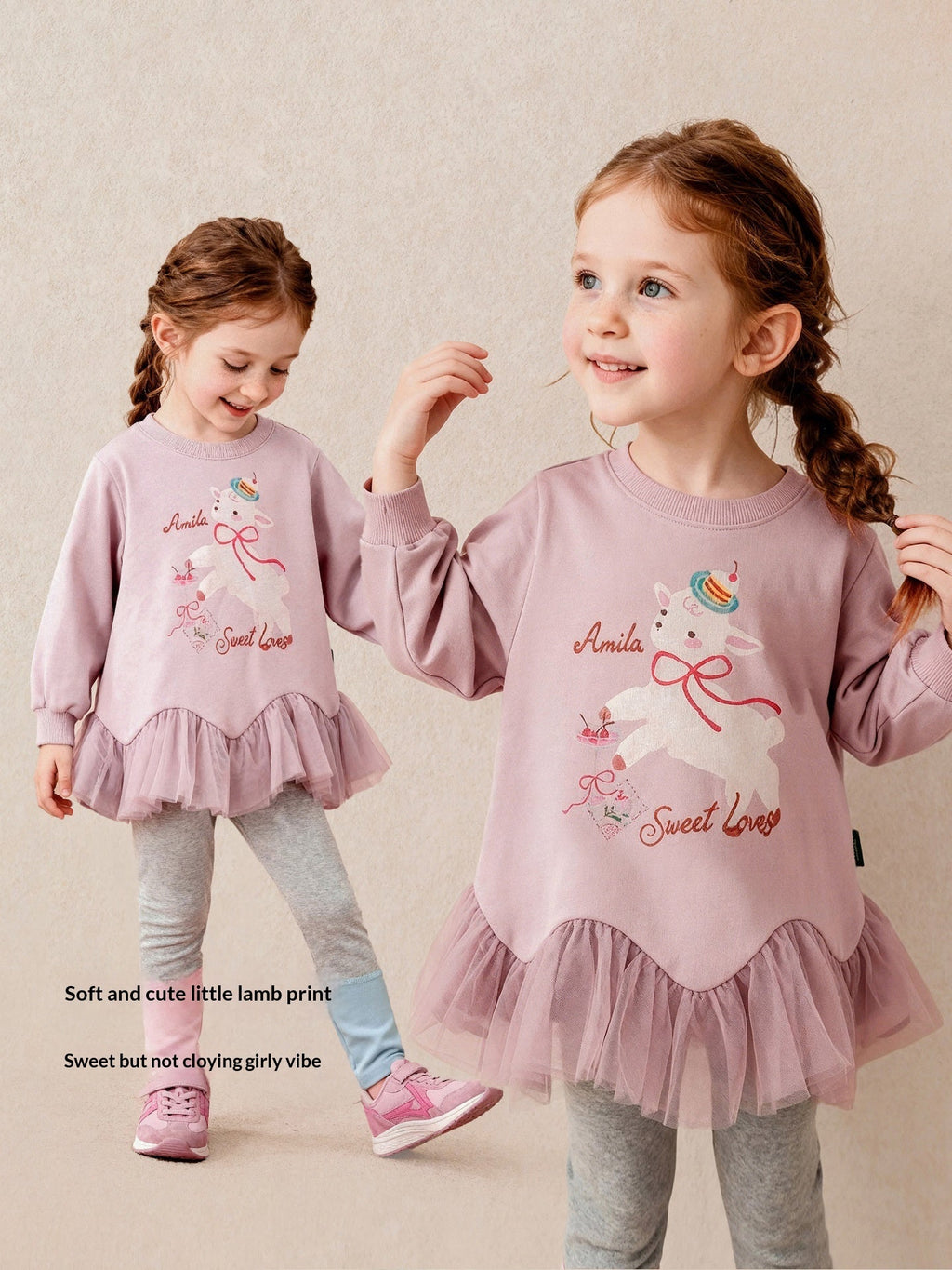 Autumn New Arrival Girls Pants Set