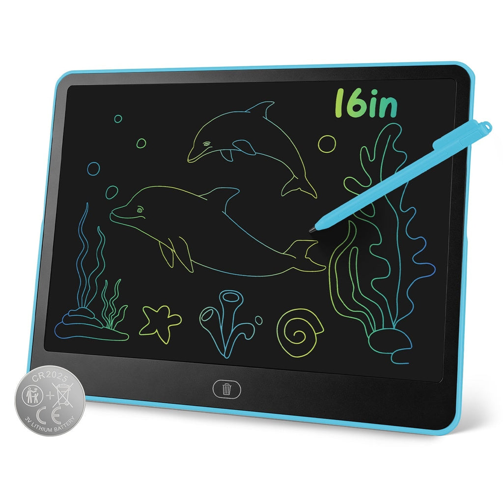 LCD Writing Tablet for Kids with Stylus & Lock Function