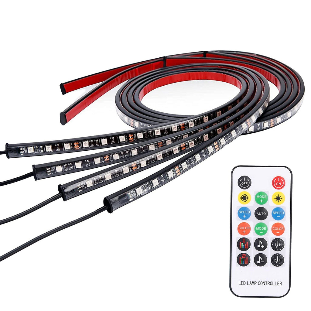 Waterproof RGB Underglow LED Strip for Car Exterior Lighting