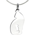 Feline Instincts Sterling Necklace