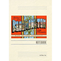 Vintage Lined Notebook Greetings from Bloomington, Illinois - Paperback