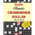 Classic CROSSWORD FILL-IN Puzzle Book; Vol.2 - Paperback