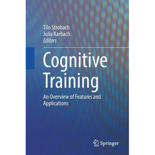 Cognitive Training: An Overview of Features and Applications - Paperback
