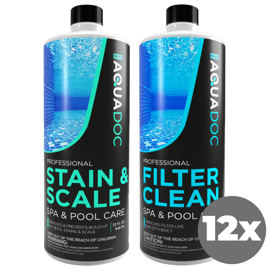 Pool Filter Clean & Stain and Scale Combo