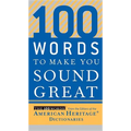 100 Words to Make You Sound Great - Paperback