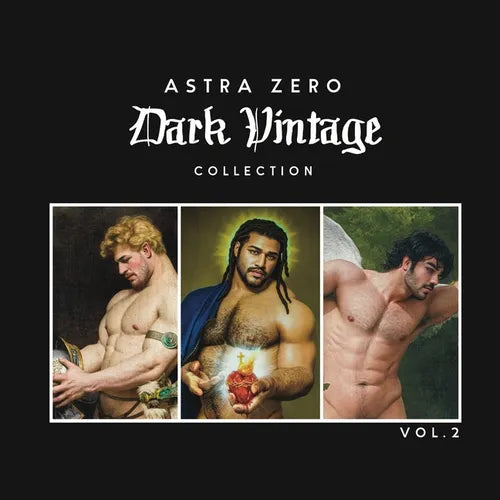 Astra Zero Dark Vintage Vol.2 - 8.5x8.5": Economy Edition - Paperback
