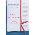 What I Know Now: Letters to My Younger Self - Paperback